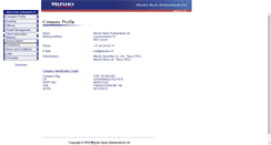 Desktop Screenshot of mizuho.ch